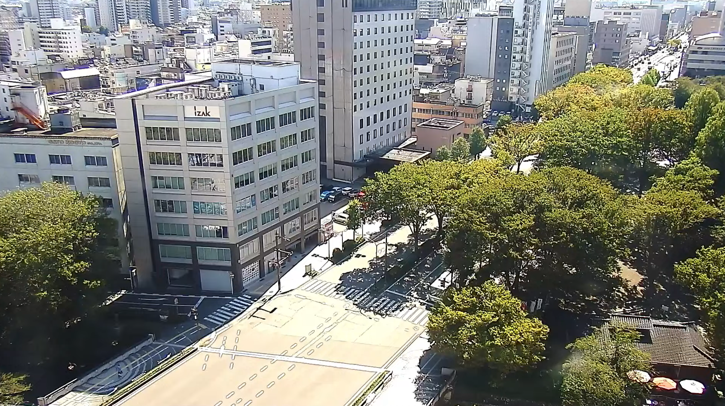 MITAST富山県民会館前交差点ライブカメラ(富山県富山市新総曲輪)